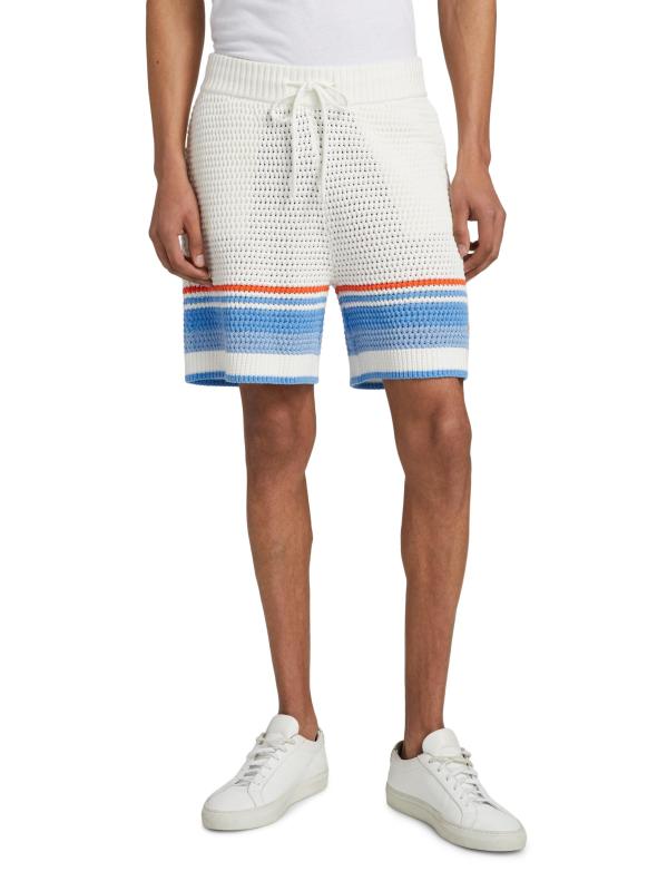 #2: شورت كروشيه صناعي - بلو مالتي