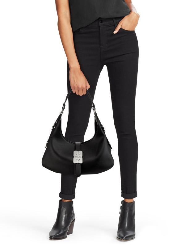 #2: حقيبة هوبو بشعار كات - أسود