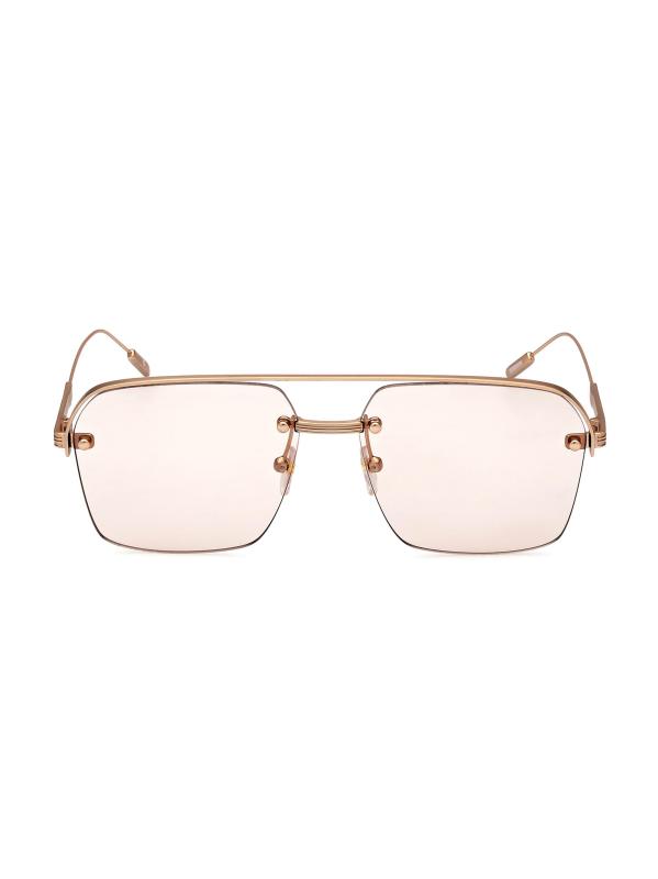 57MM Plastic Aviator Sunglasses