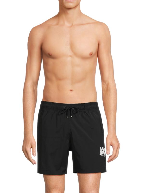 【関税込・国内発送】AMIRI MA Core Logo Swim Trunk AMIRI Core Logo Swim Trunk Shorts Blue Men's - US