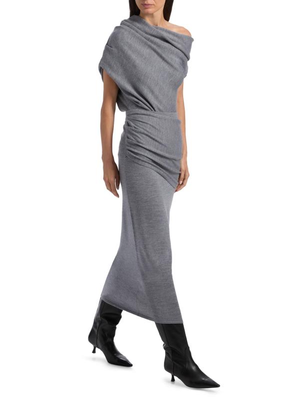 #7: سترة مابل من الصوف - هيذر جراي