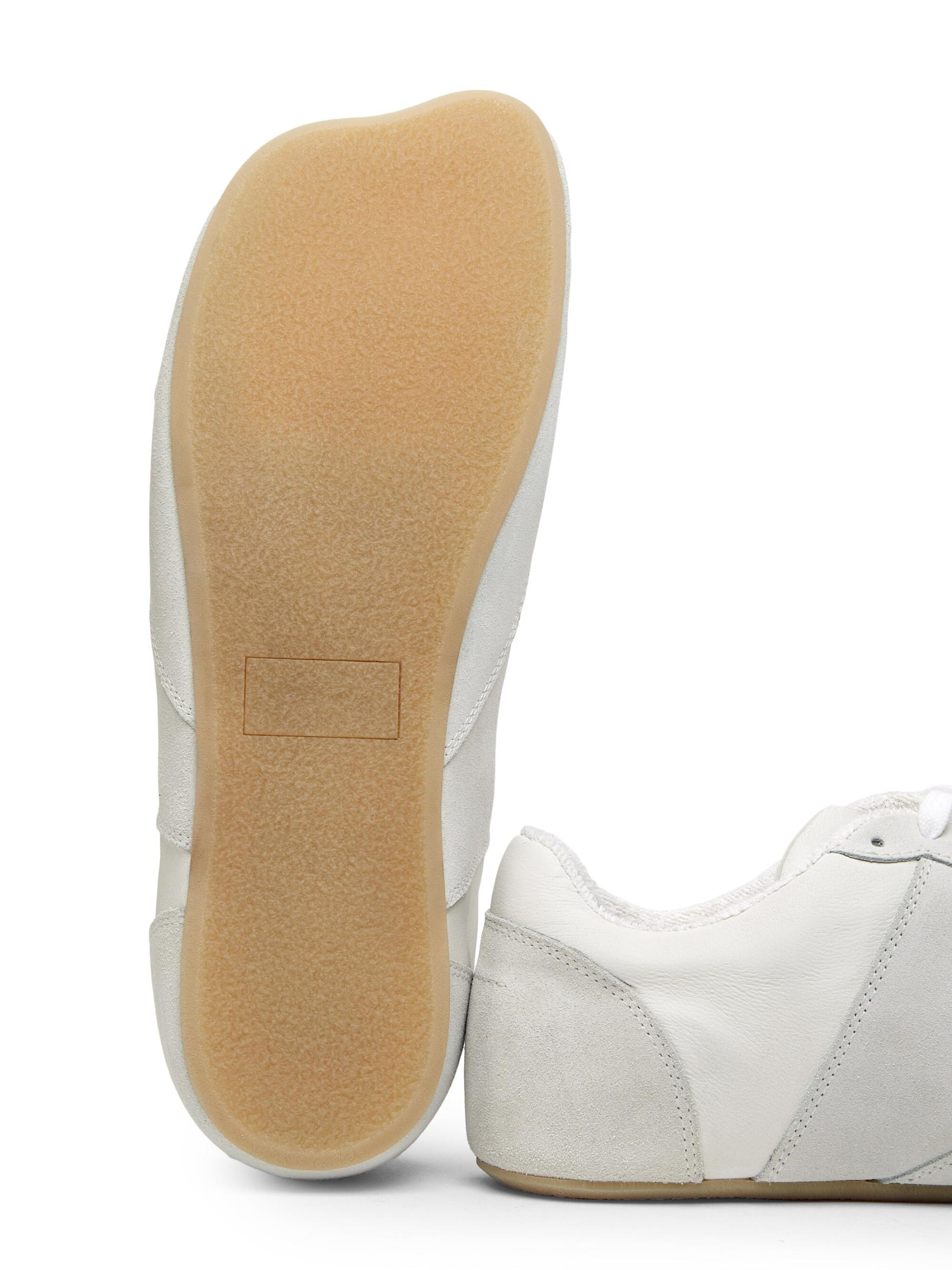MM6 Maison Margiela - レザー＆スエード スニーカー を