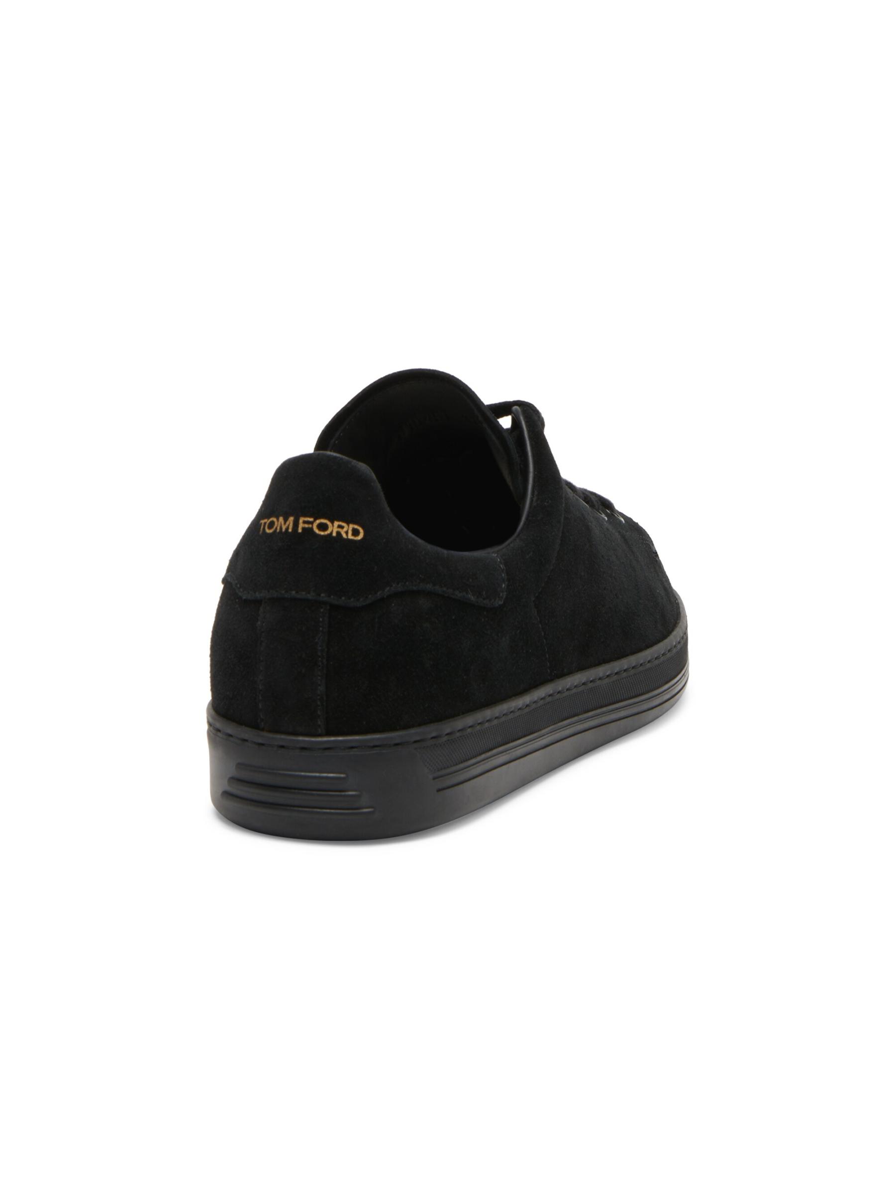 Shop Tom Ford - Suede Leather Low-Top Sneakers | Saks Fifth