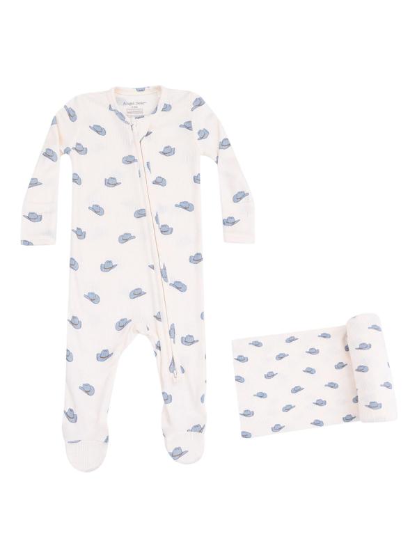 مجموعة قبعات رعاة البقر المكونة من قطعتين لفوتي آند سدل من بيبي بوي