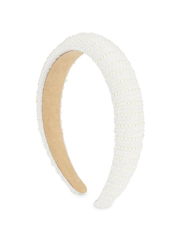 #4: مجموعة حقائب وعقال لؤلؤية للبنات - لؤلؤة بيضاء