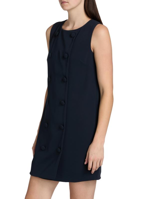 #3: فستان قصير قصير قصير بصدر مزدوج من Alaya - القوات البحرية