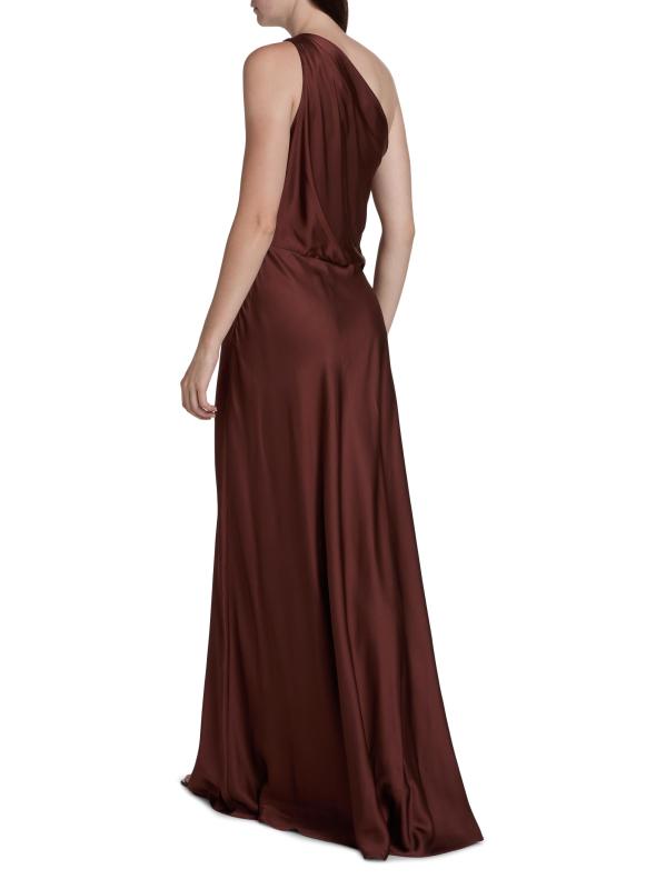 #4: فستان أستر رايدس من الساتان - بلاك شيري