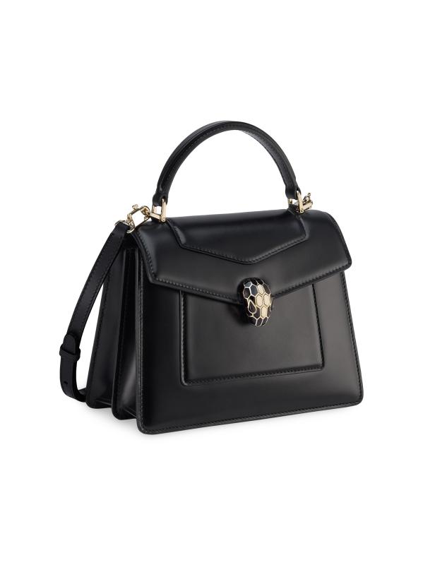 BVLGARI - セルペンティ フォーエバー レザー トップハンドル