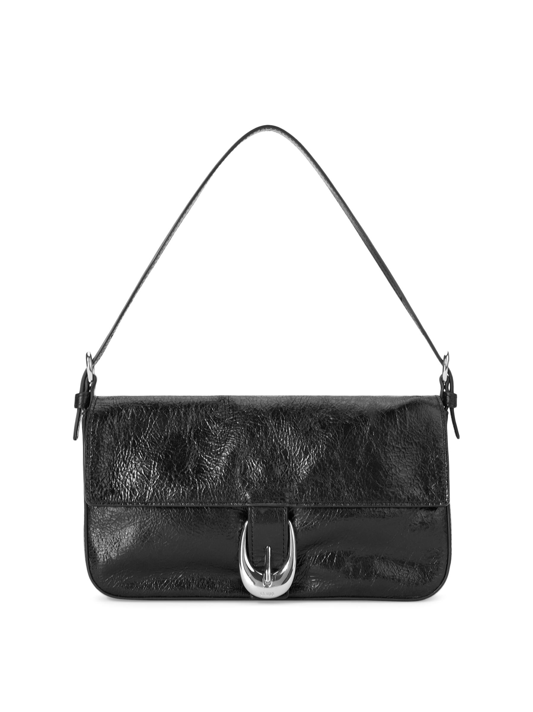 ショルダーバッグ・ポシェット Harlow Shoulder Bag - Staud - Leather - Black Shop STAUD - Harlow Leather Shoulder Bag | Saks Fifth Avenue