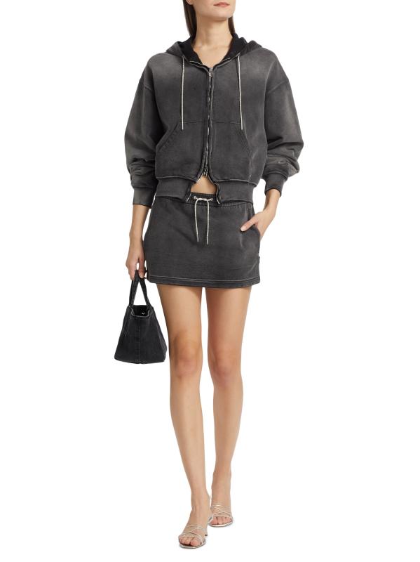 Alexander Wang - ラインストーン・ドローコード・コットン