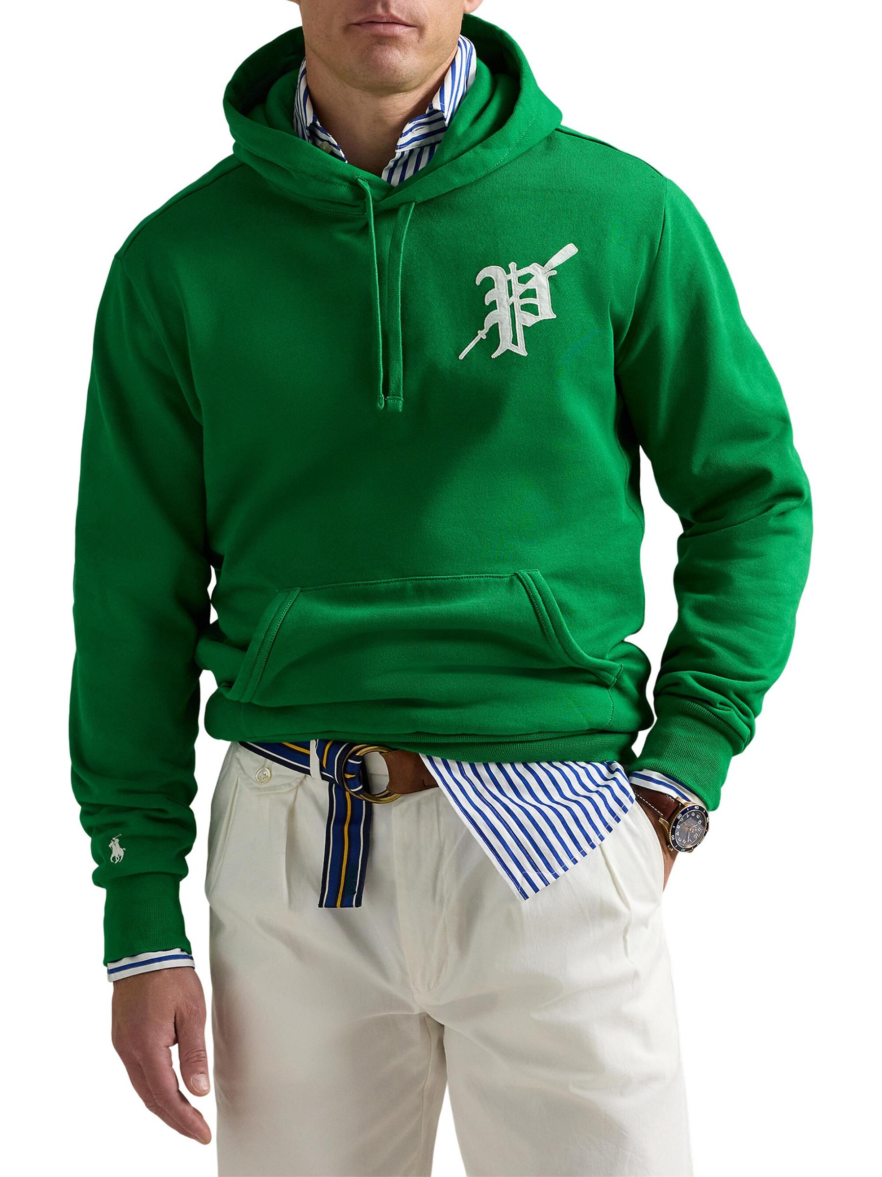 Shop Polo Ralph Lauren - Fleece Graphic Hoodie | Saks Fifth