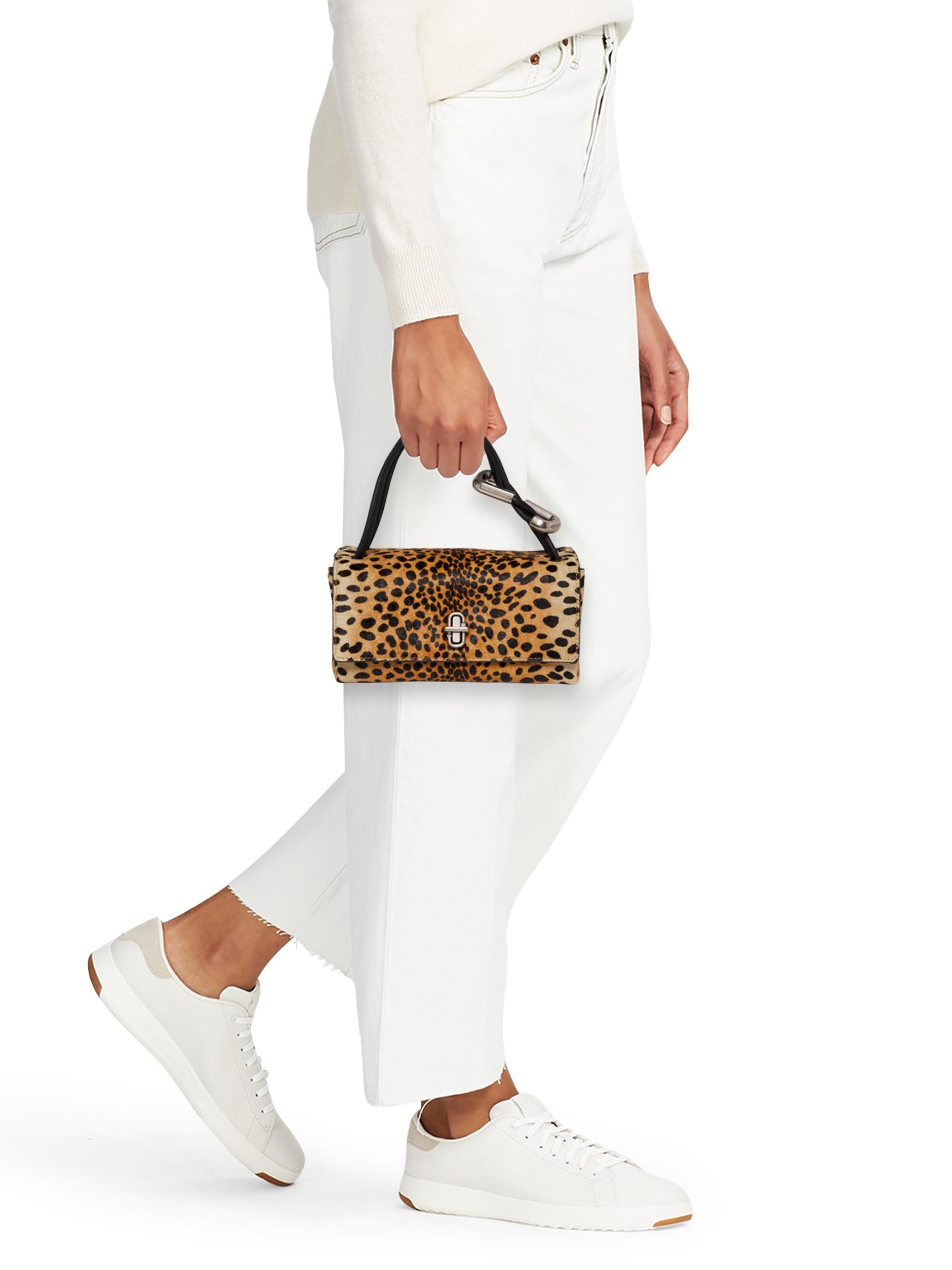 Shop Marc Jacobs - Mini Dual Cheetah-Print Top Handle Bag