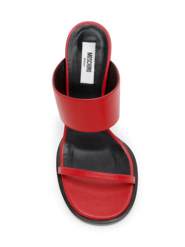 サンダル・ミュール MOSCHINO DUCK SANDALS 3e92b1feebf2028ffeb6a2f150069c