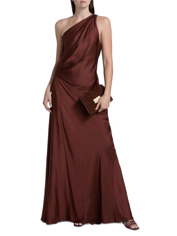 #7: فستان أستر رايدس من الساتان - بلاك شيري