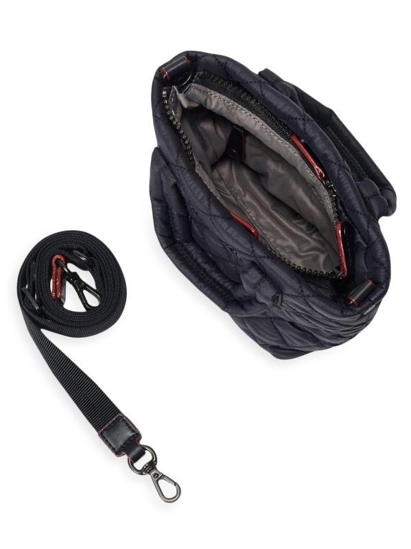 #4: حقيبة داون مترو الصغيرة من النايلون - أسود