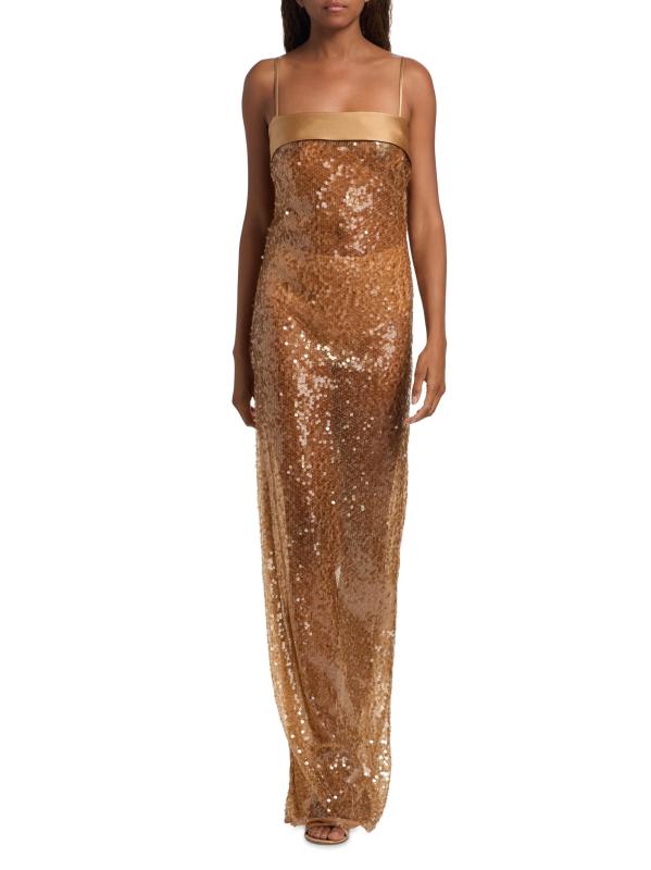 #7: فستان بيليت مزين بالترتر - عسل