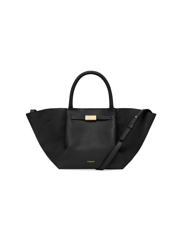 Midi New York Leather Tote Bag