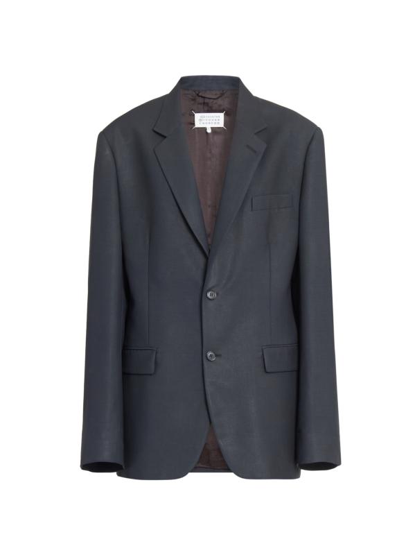 Shop Maison Margiela - Mohair-Wool Blazer | Saks Fifth