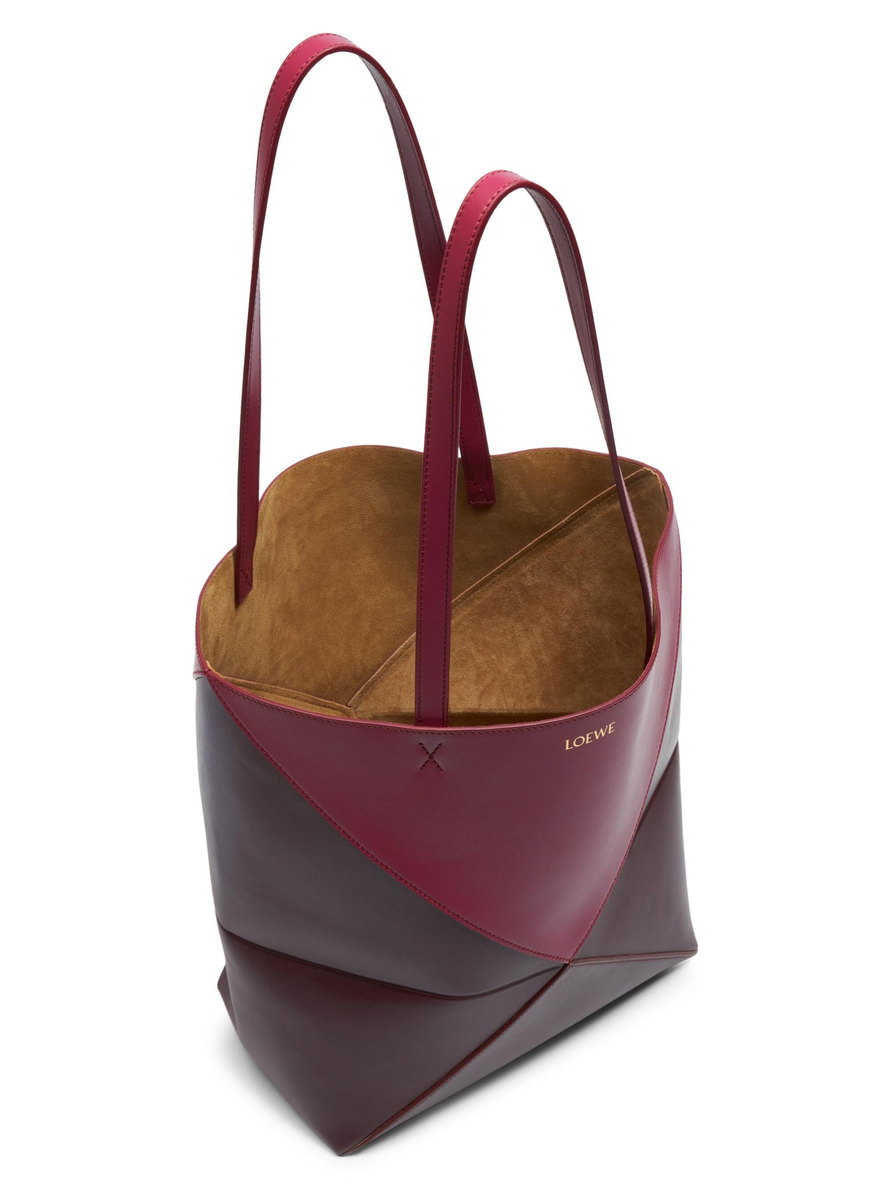 【LOEWE】ロエベ パズル トート ミディアム ウォームデザート Loewe - ミディアム・バイカラー・パズル・トート をオンライン