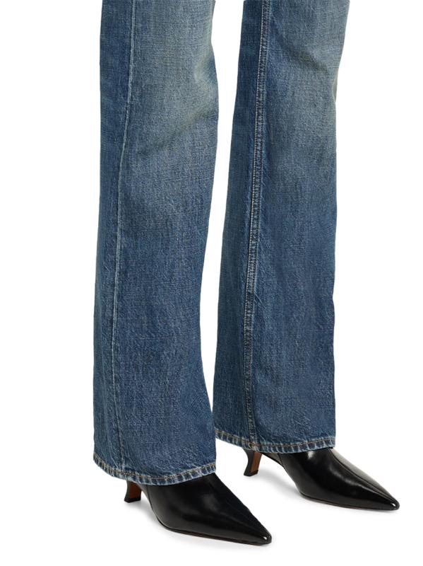 #3: حذاء Mott 50 ملم من الجلد لمنتصف الساق - أسود