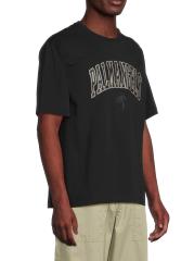 [Palm Angels] カレッジロゴ 半袖Tシャツ Palm Angels - カレッジパームコットンスリムTシャツ を