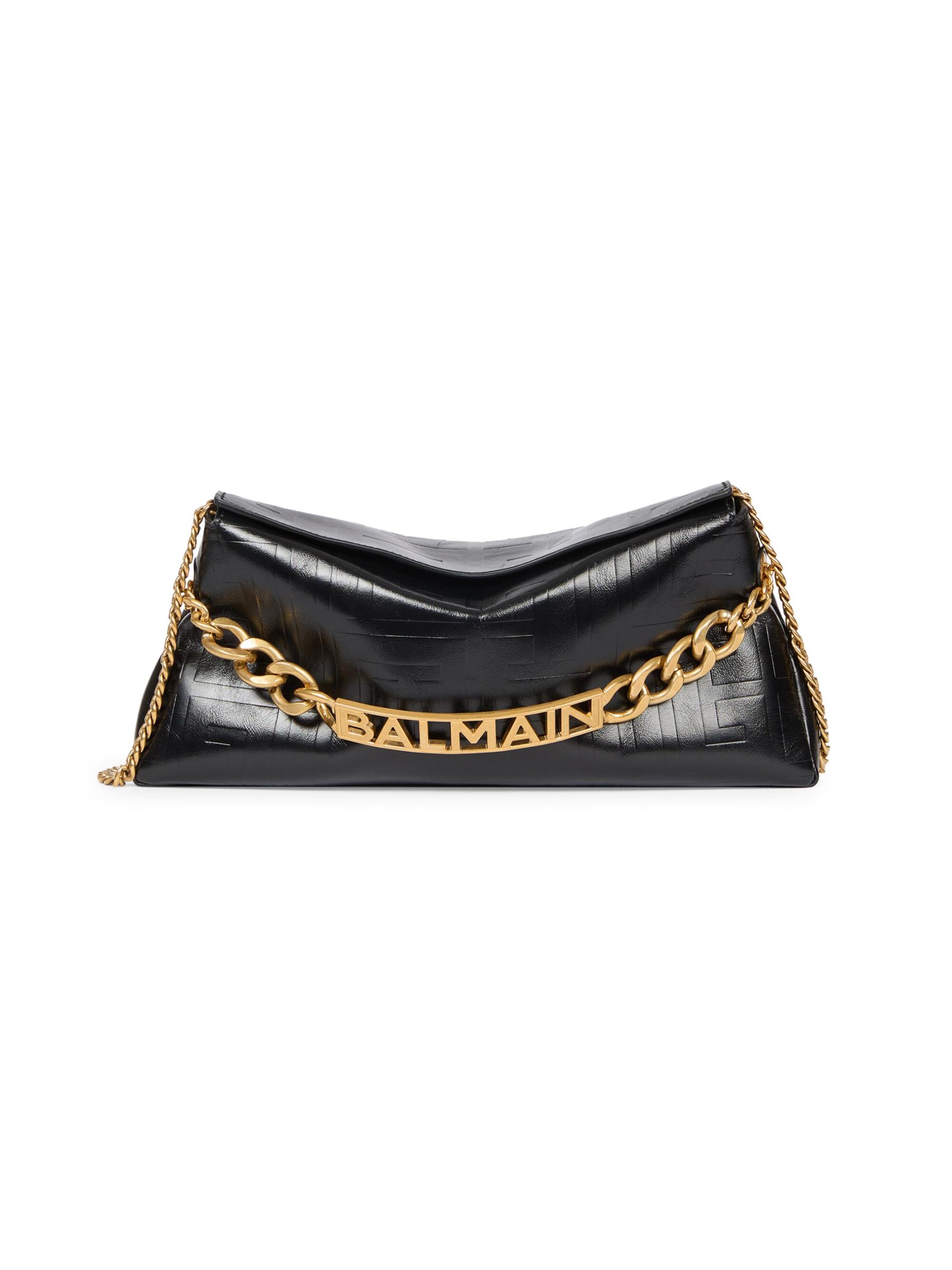 BALMAIN 1945 ソフト XXL トトハック EN1FF813TEPM GAU 1945 Soft XXL tote bag in printed canvas beige beige - Women