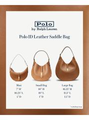 【新品】Polo ID｜キルテッド レザー コスメティック ケース Polo ID Leather Satchel