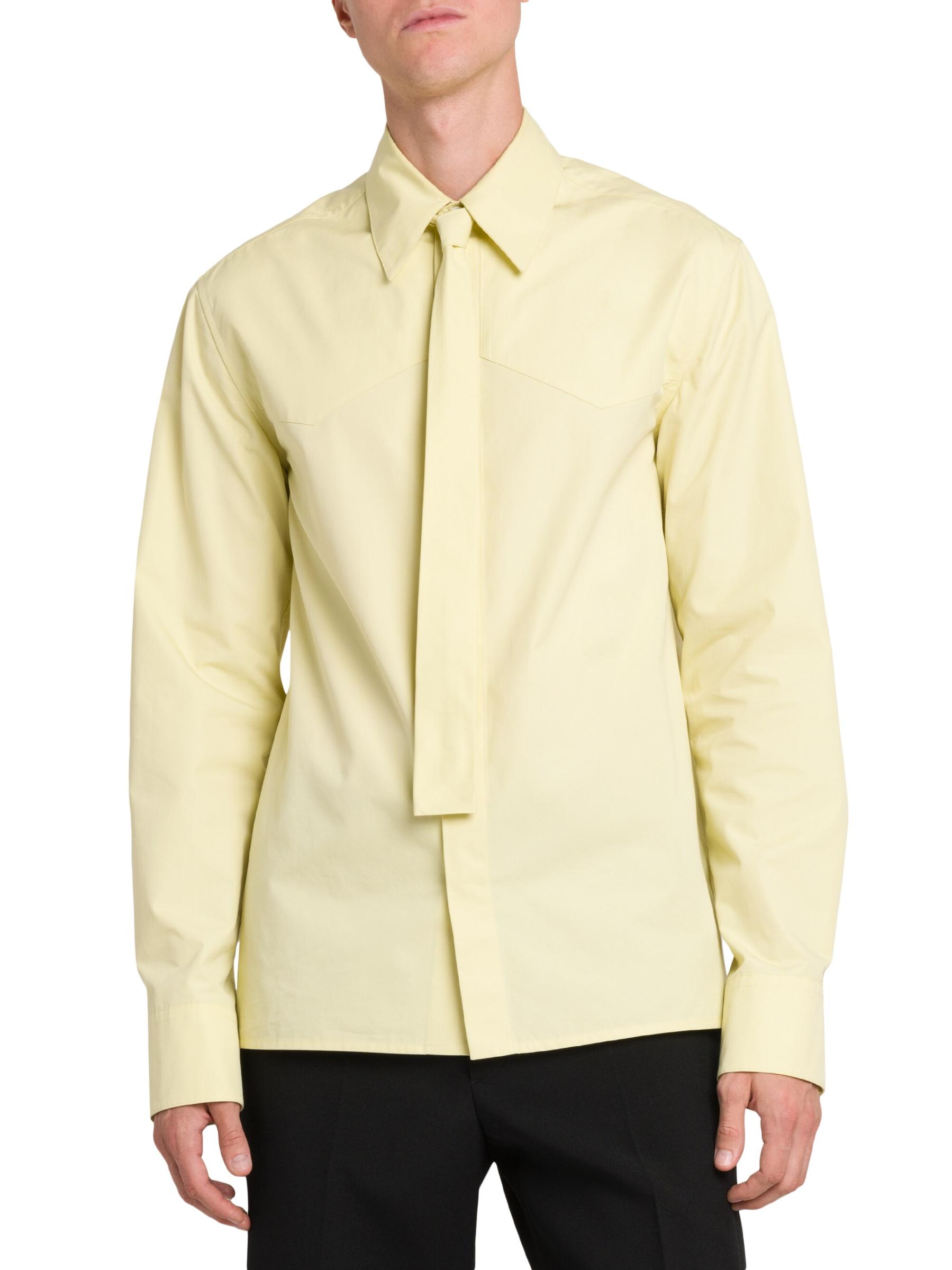 JIL SANDER ボタン付きシャツ Jil Sander コンシールボタン シャツ | ブラック | FARFETCH JP