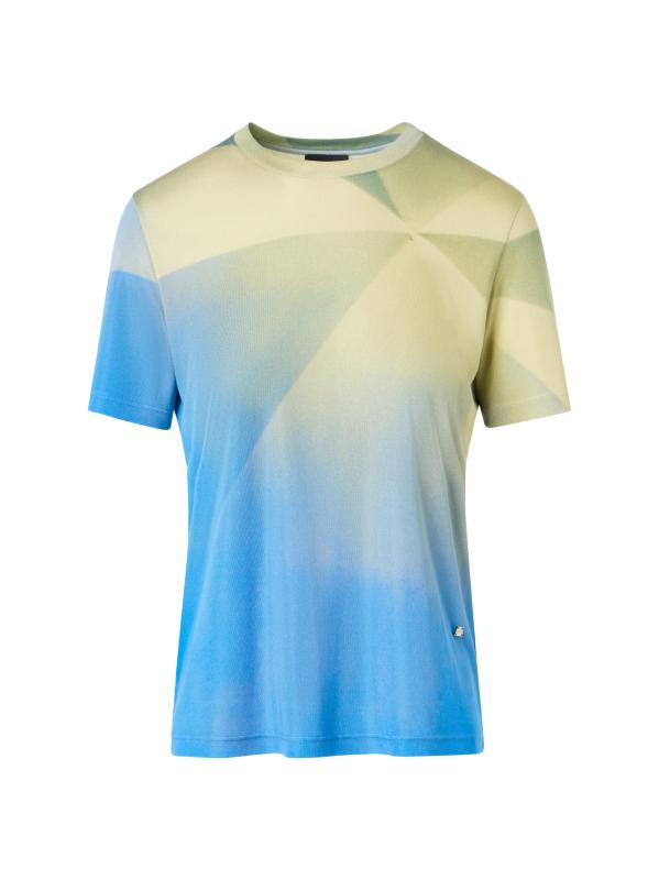 تي شيرت حريري بطبعة صن بيم