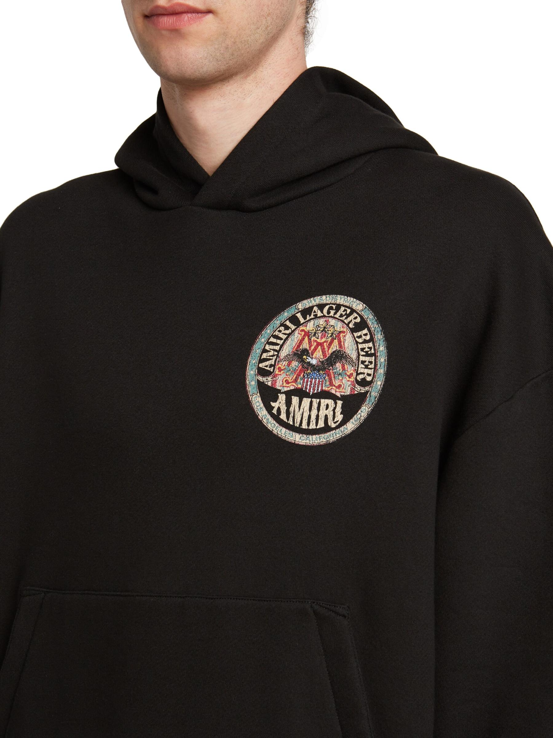 【関税込・国内発送】AMIRI Eagle Print Oversized Hoodie AMIRI Eagle Print Oversized Hoodie | Harrods US