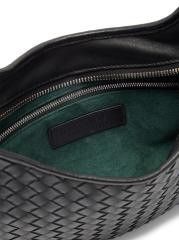 Shop Bottega Veneta - Small Veneto Leather Crossbody Bag