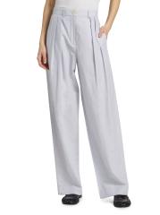 【Proenza Schouler】リネンブレンドワイドレッグパンツ Proenza Schouler White Label - エレノア・ワイドレッグ