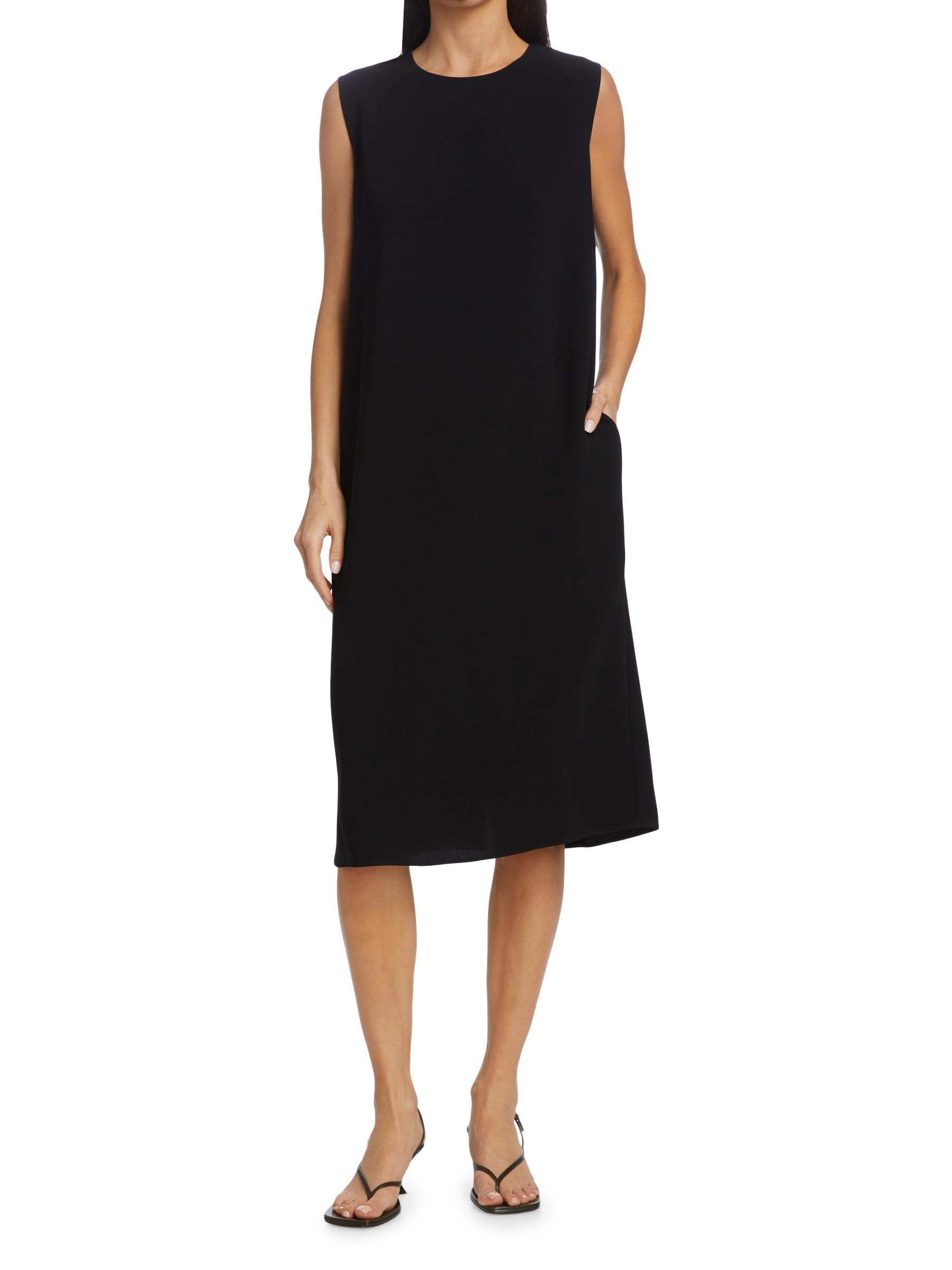 絶妙な丈感が◎完売必至【THE ROW】Mirna sleeveless Midi dress Shop The Row - Mirna Sleeveless Midi-Dress | Saks Fifth