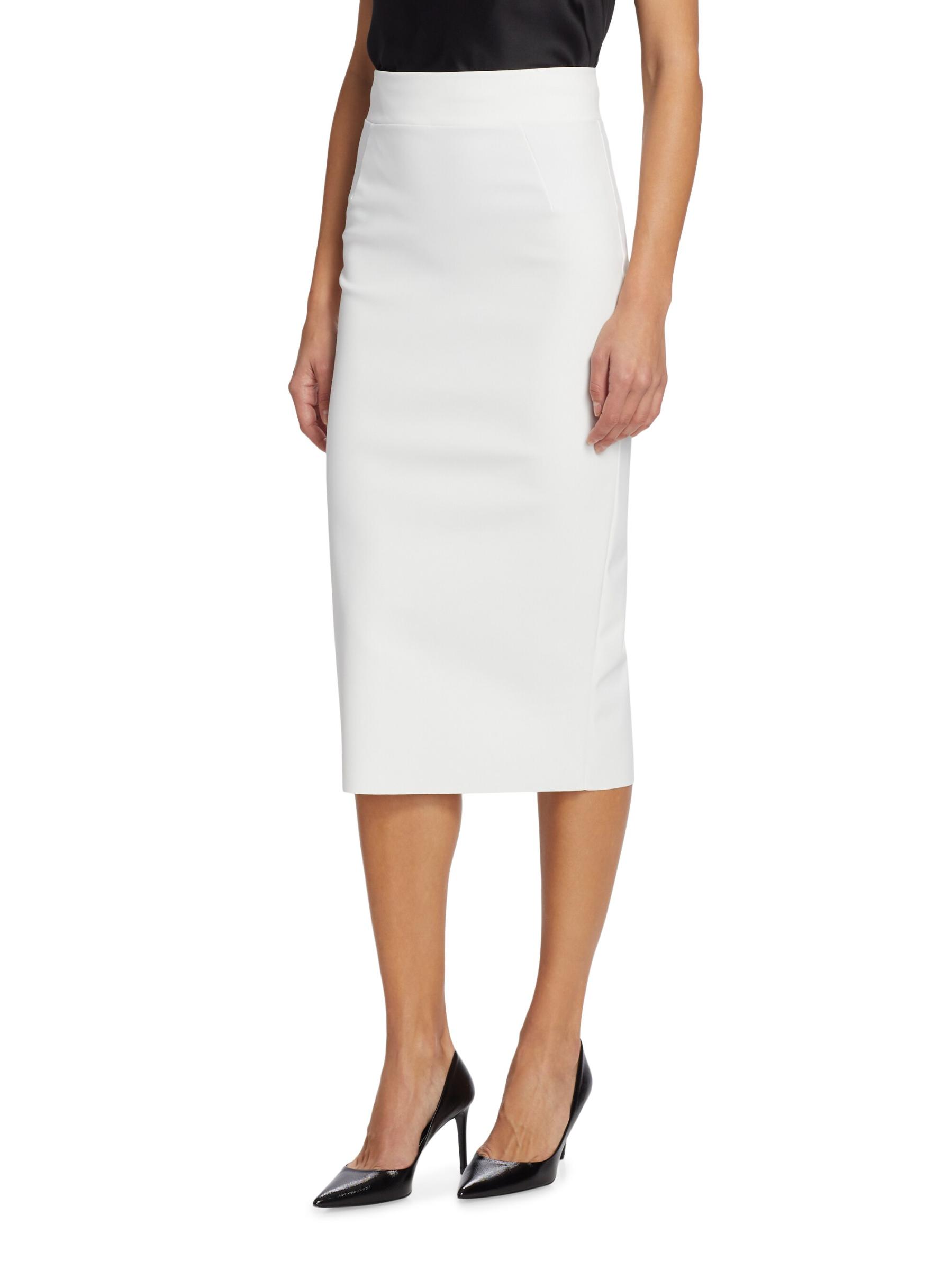 ワンピース CHIARA BONI Women Mid Skirts DOLSE WHITE Shop Chiara Boni La Petite Robe - Delfina Pencil Skirt