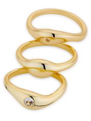 Shop Shashi - Delphine 14K-Gold-Plated & Cubic Zirconia