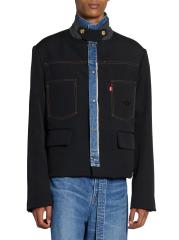 ジャケット・アウター Denim Matelasse Twill Reversible Blouson Levi's Denim x Matelasse Twill Reversible Blouson in Black