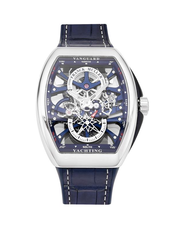 Vanguard Yachting Skeleton Stainless Steel Watch