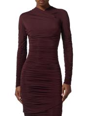【ELISABETTA FRANCHI】ベルト付き ストレッチ シースドレス ELISABETTA FRANCHI】ベルト付き ストレッチ シースドレス