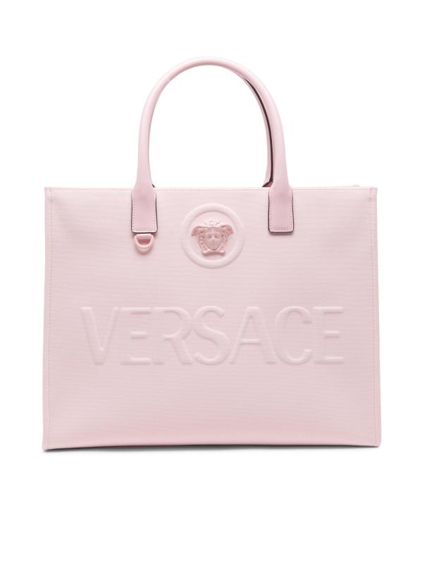 حقيبة قماش بشعار الماركة