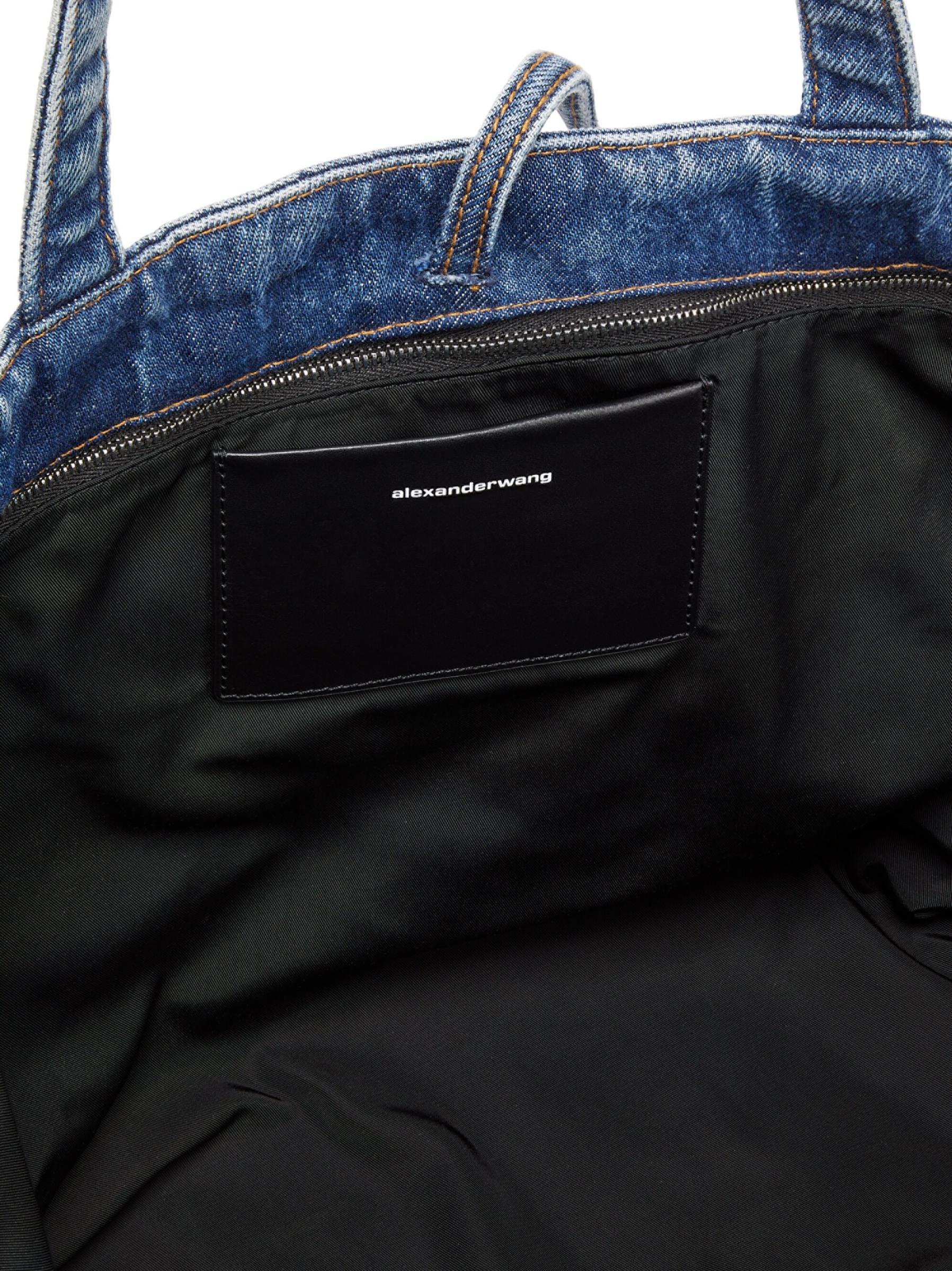 Alexander Wang - パンチデニムロゴトートバッグ をオンライン