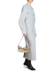 Shop Jil Sander - Rollup Leather Crossbody Bag | Saks Fifth