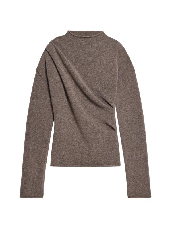 سترة من مزيج صوف الميرينو المترهلة