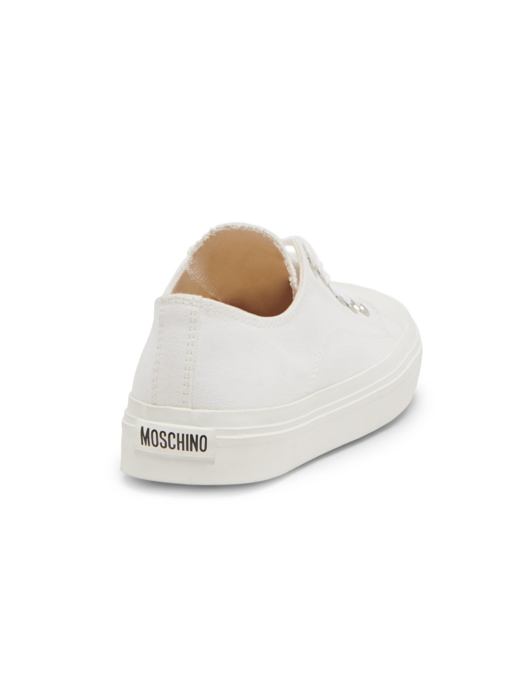 スニーカー Moschino Sneaker Edge Amazon.com: Moschino, Edge Canvas Low-Top Sneakers, 37 (7