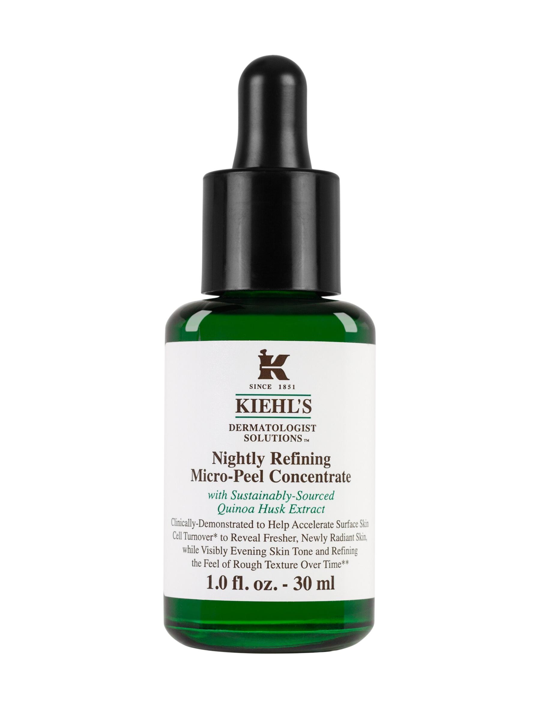 KIEHL'S ナイトリファイニング マイクロピール コンセントレート 30ml Kiehl's Since 1851 - 皮膚科医ソリューションズ・ナイトリー