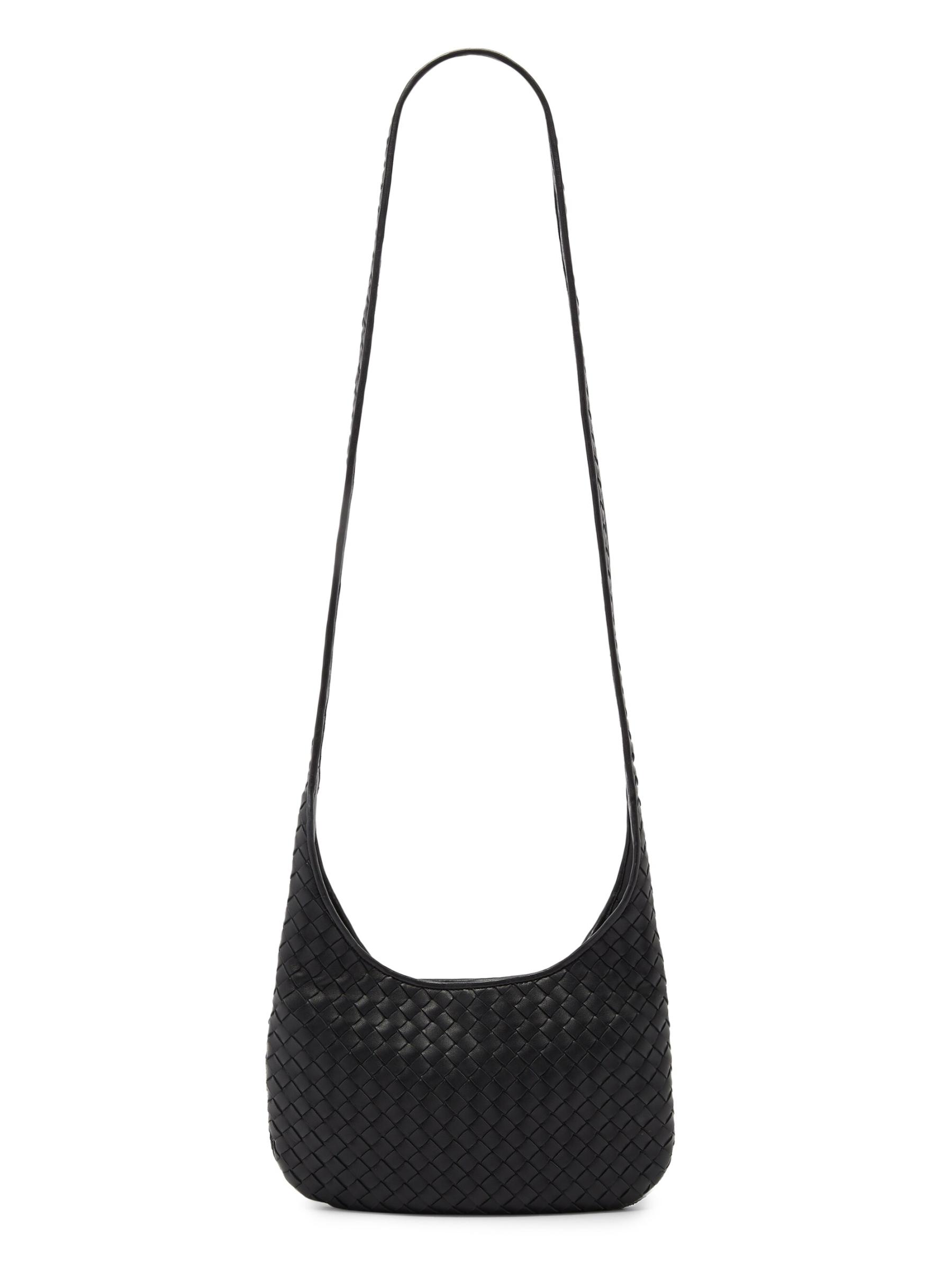 ショルダーバッグ BOTTEGA VENETA BLACK LEATHER SMALL VENETO CROSSBODY BAG Shop Bottega Veneta - Small Veneto Leather Crossbody Bag