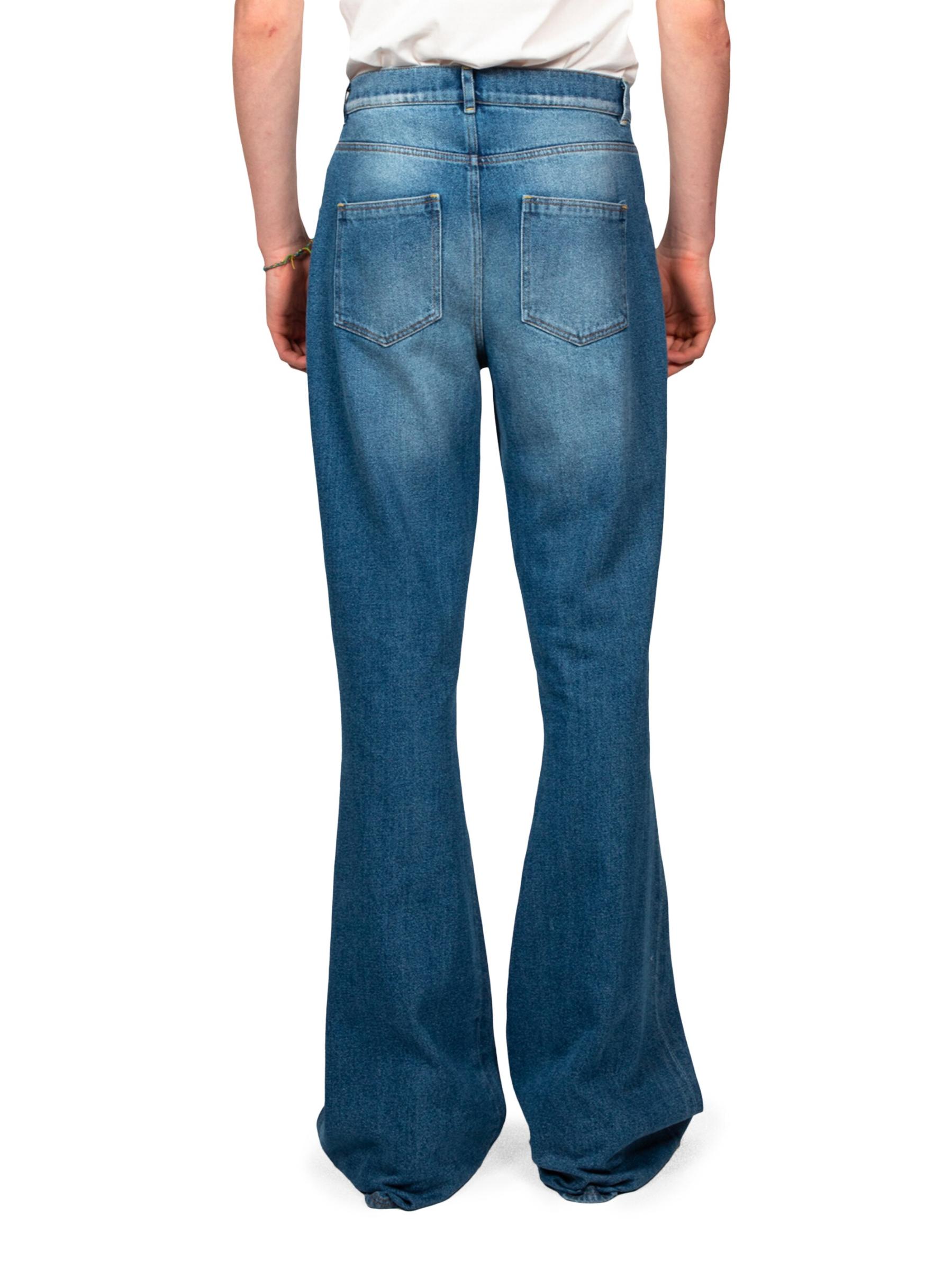 パンツ egon lab wide leg denim pants Egon lab】DIRTY WASH WIDE LEG JEANS