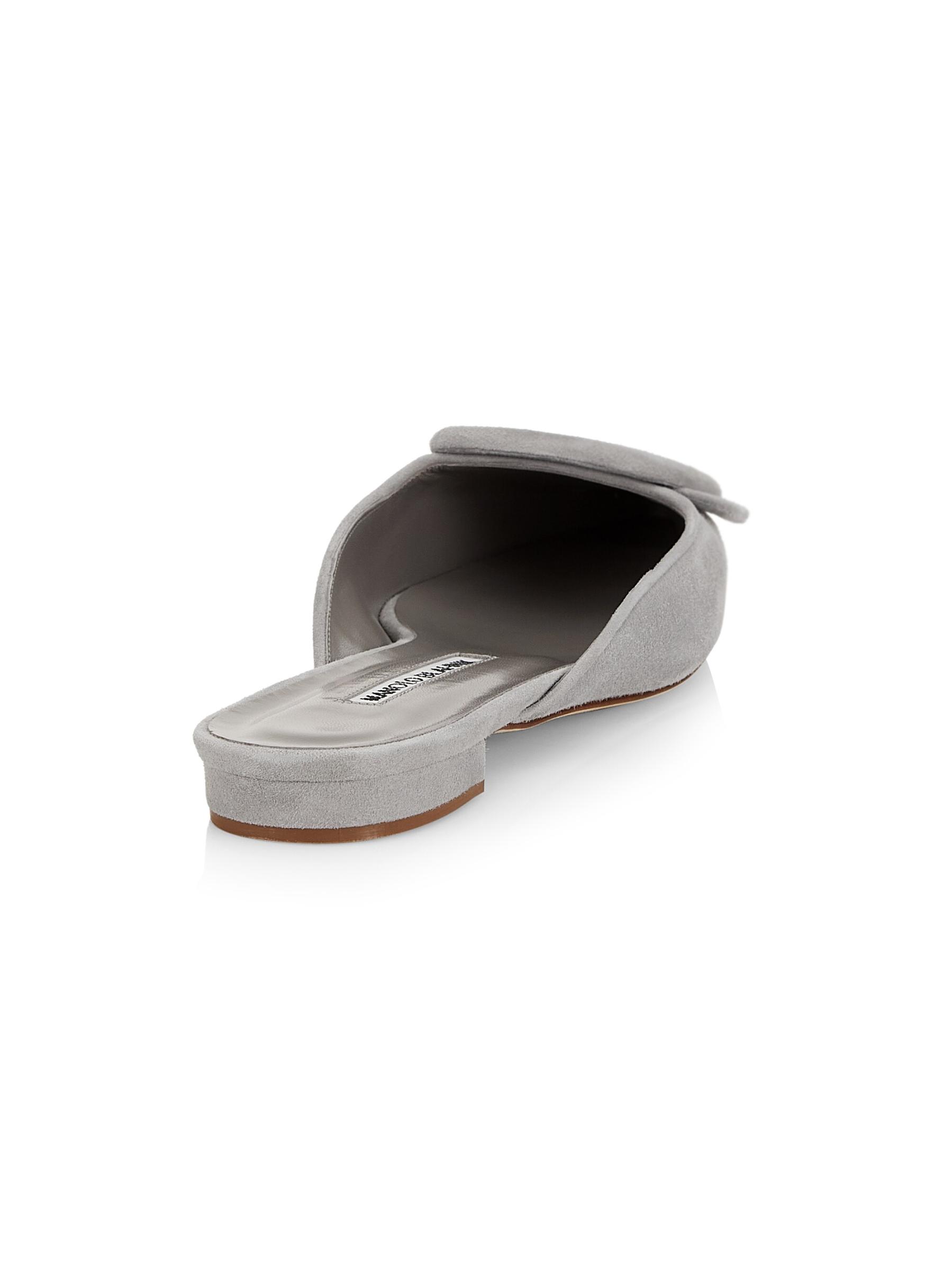 【MANOLO BLAHNIK】Maysale フラット スエード ブラック uploading-1313976-jpg20211118-