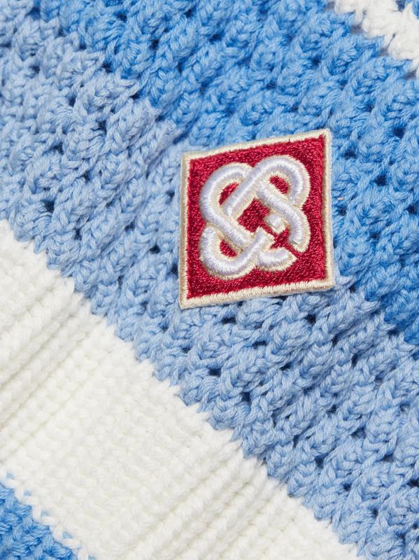 #6: شورت كروشيه صناعي - بلو مالتي