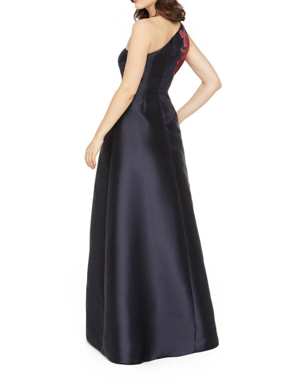 #4: فستان ديانا فلورال ميكادو بكتف واحد - توايلايت مالتي