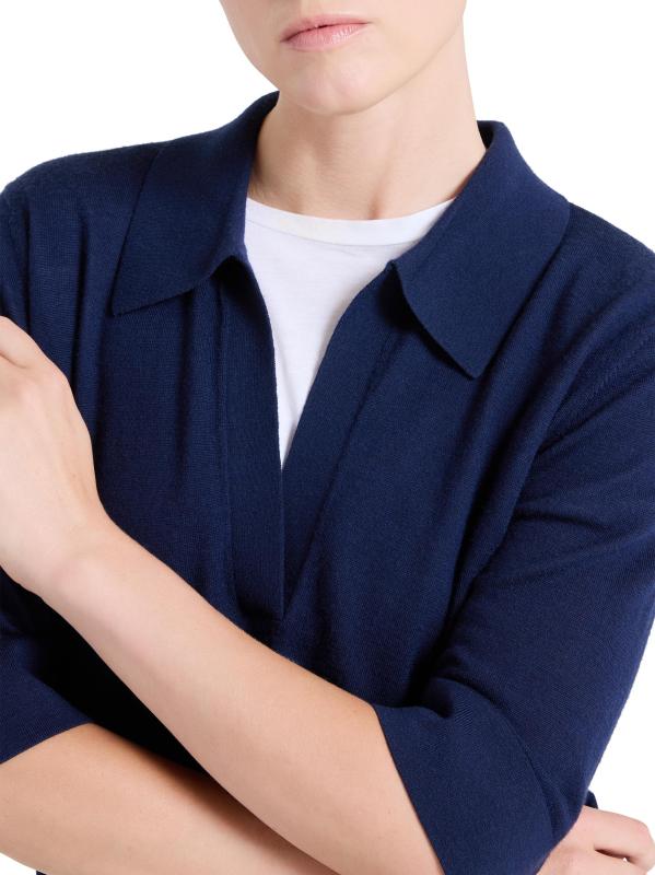 #5: سترة بولو من الصوف والحرير - القوات البحرية
